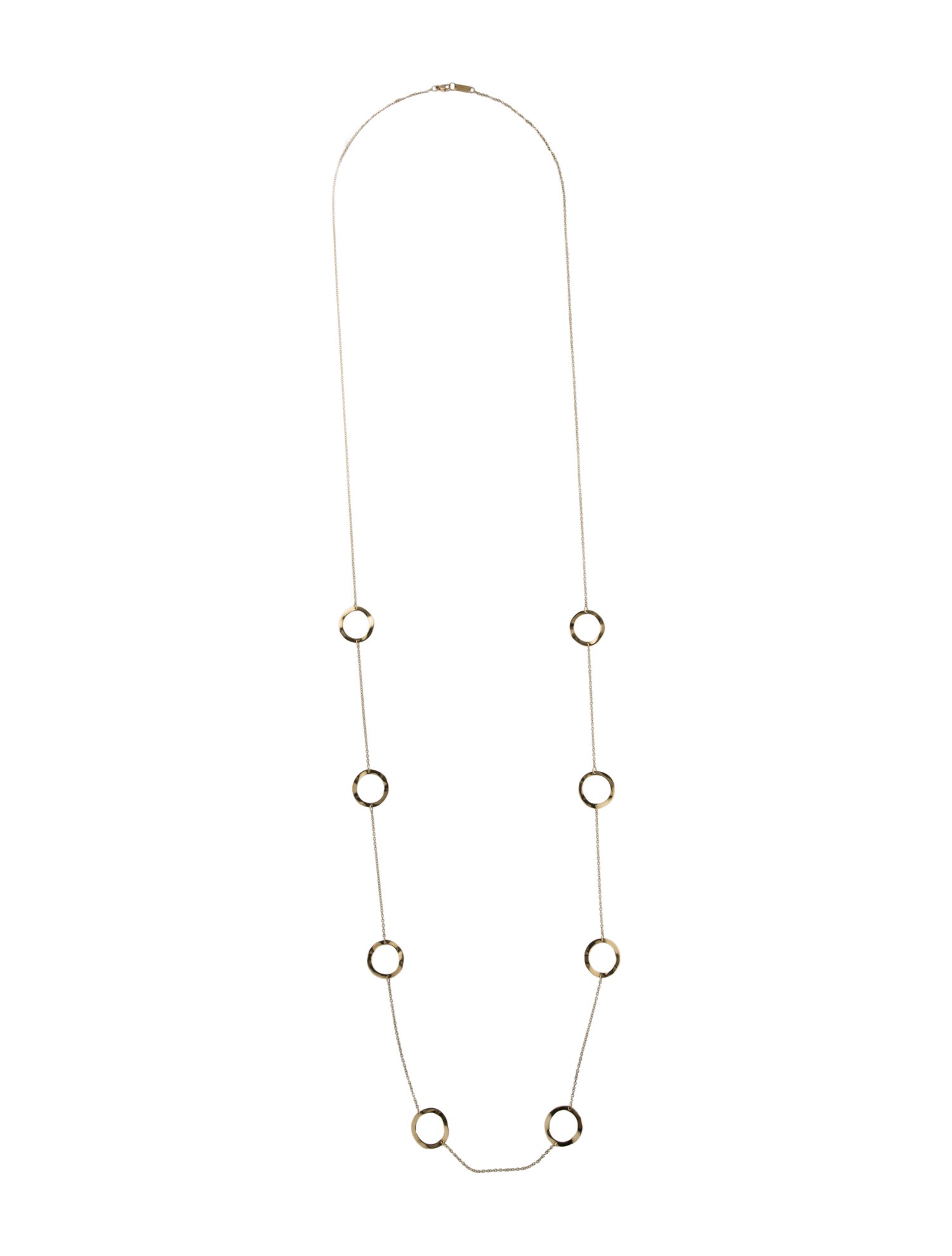 Ippolita 18K Classico Wavy Long Station Necklace